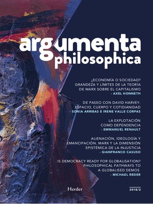 cover image of Argumenta philosophica 2018/2